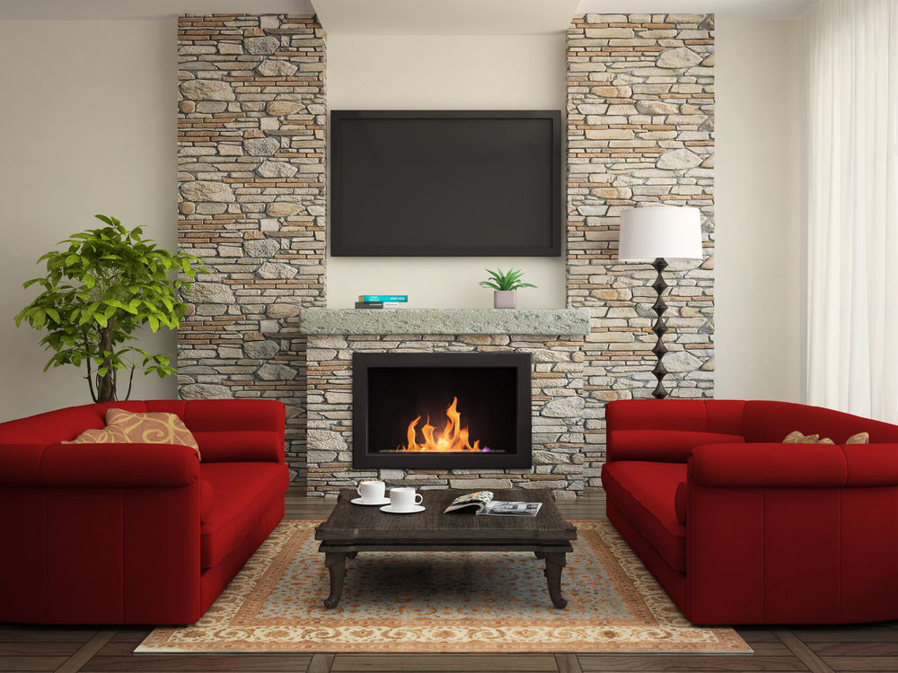 best places to use stone veneer