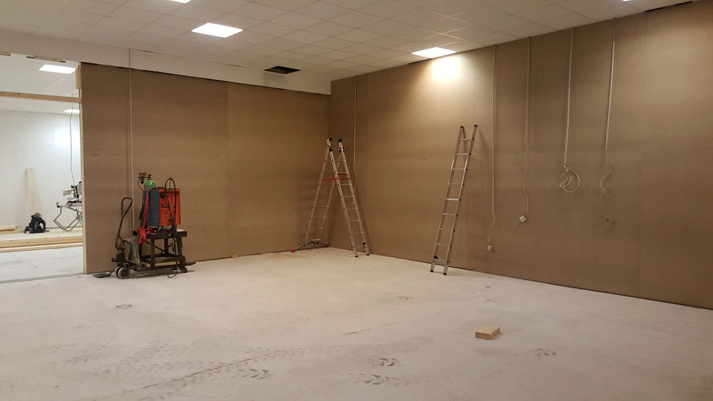 commercial drywall finishing levels